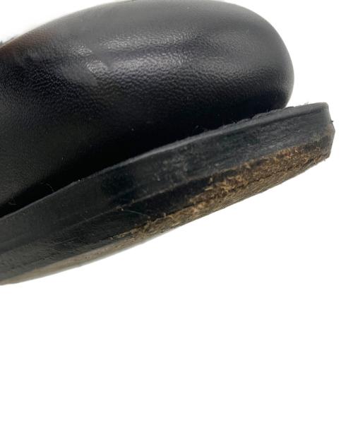 George Cleverley（ジョージクレバリ）George Cleverley (ジョージクレバリ) Fiennes レザーチェルシーブーツ ブラック サイズ:7 1/2の古着・服飾アイテム