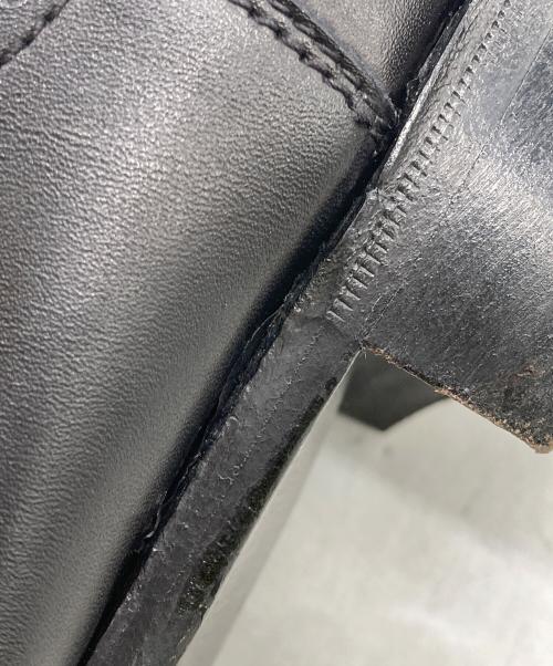 George Cleverley（ジョージクレバリ）George Cleverley (ジョージクレバリ) Fiennes レザーチェルシーブーツ ブラック サイズ:7 1/2の古着・服飾アイテム