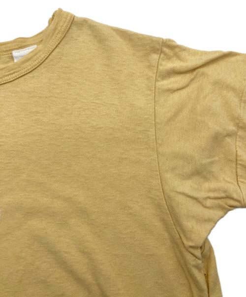 45rpm（45アールピーエム）45rpm (45アールピーエム) Tシャツ イエロー サイズ:Lの古着・服飾アイテム