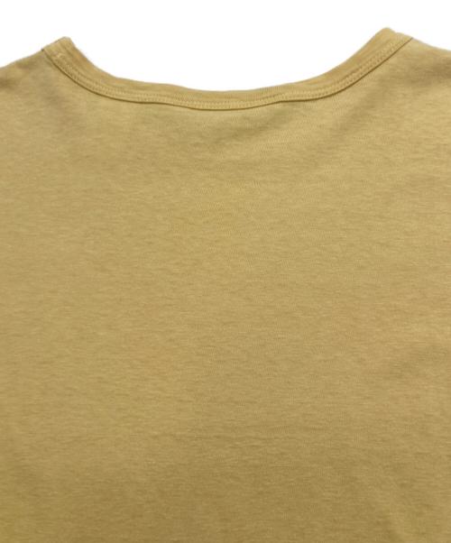 45rpm（45アールピーエム）45rpm (45アールピーエム) Tシャツ イエロー サイズ:Lの古着・服飾アイテム
