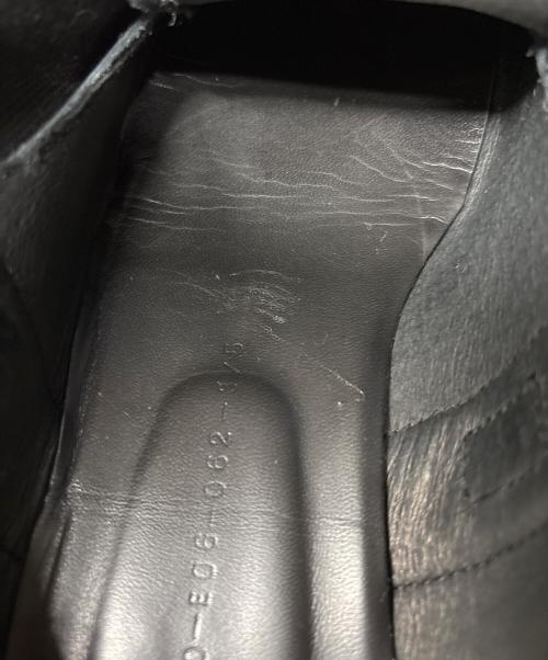 YOHJI YAMAMOTO（ヨウジヤマモト）YOHJI YAMAMOTO (ヨウジヤマモト) CANVAS/LEATHER STRAP SHOES ブラック サイズ:表記無し 約25～25.5の古着・服飾アイテム