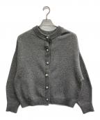 FRAMeWORKフレームワーク）の古着「メタルボタン2WAYカーディガン」｜グレー
