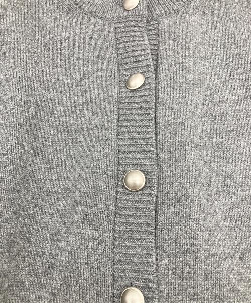 FRAMeWORK（フレームワーク）FRAMeWORK (フレームワーク) メタルボタン2WAYカーディガン グレー サイズ:FREEの古着・服飾アイテム