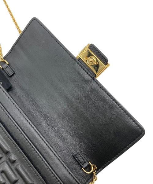 FENDI（フェンディ）FENDI (フェンディ) チェーンウォレット ブラックの古着・服飾アイテム
