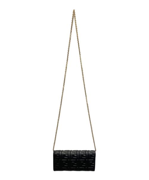 FENDI（フェンディ）FENDI (フェンディ) チェーンウォレット ブラックの古着・服飾アイテム