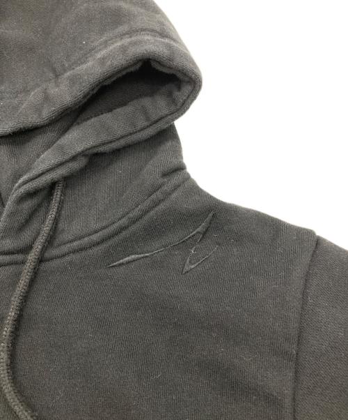 BLR（ビーエルアール）BLR (ビーエルアール) ブラック クロップドパーカー フード ブラック サイズ:Mの古着・服飾アイテム