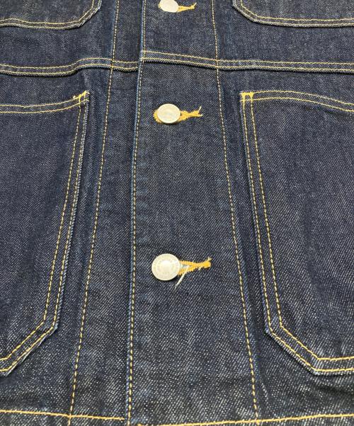 THE CRIME（ザクライミー）THE CRIME (ザクライミー) デニムジャケット インディゴ サイズ:Mの古着・服飾アイテム