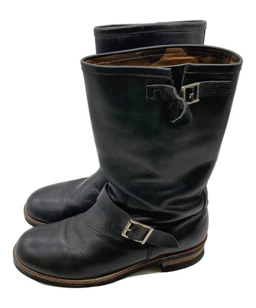 TEXAS Village（テキサスヴィレッジ）TEXAS VILLAGE (テキサスヴィレッジ) エンジニアブーツ ブラック サイズ:27の古着・服飾アイテム