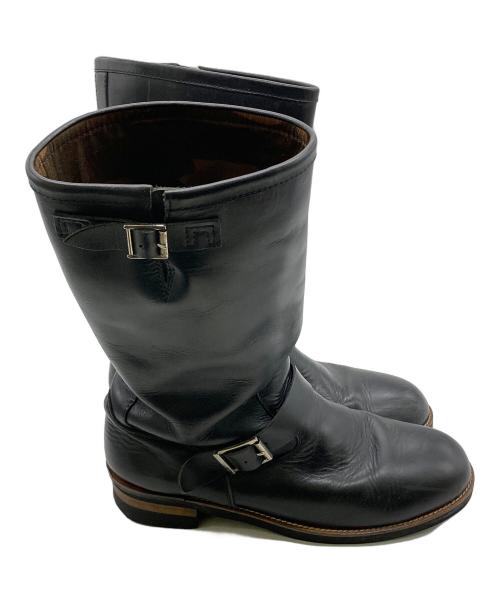 TEXAS Village（テキサスヴィレッジ）TEXAS VILLAGE (テキサスヴィレッジ) エンジニアブーツ ブラック サイズ:27の古着・服飾アイテム