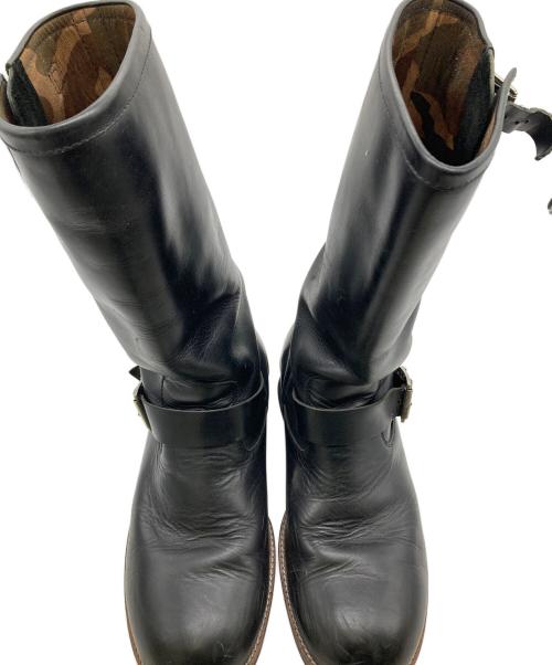 TEXAS Village（テキサスヴィレッジ）TEXAS VILLAGE (テキサスヴィレッジ) エンジニアブーツ ブラック サイズ:27の古着・服飾アイテム