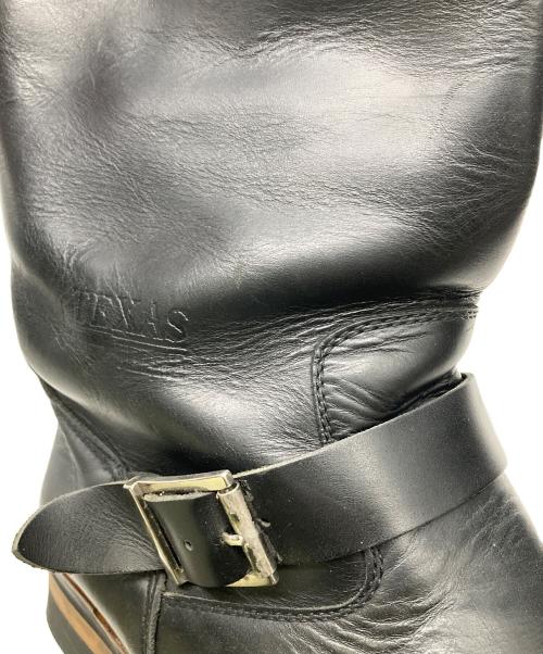 TEXAS Village（テキサスヴィレッジ）TEXAS VILLAGE (テキサスヴィレッジ) エンジニアブーツ ブラック サイズ:27の古着・服飾アイテム