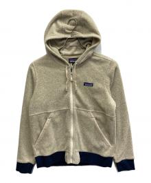 Patagonia（パタゴニア）の古着「ウィメンズ・シアーリング・フーディ」｜ベージュ