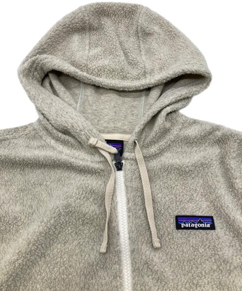 Patagonia（パタゴニア）Patagonia (パタゴニア) ウィメンズ・シアーリング・フーディ ベージュ サイズ:Mの古着・服飾アイテム