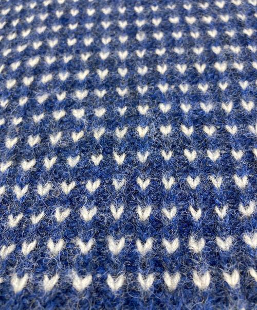 WOOLRICH（ウールリッチ）WOOLRICH (ウールリッチ) バーズアイニット ネイビー サイズ:Sの古着・服飾アイテム