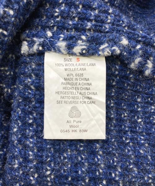 WOOLRICH（ウールリッチ）WOOLRICH (ウールリッチ) バーズアイニット ネイビー サイズ:Sの古着・服飾アイテム