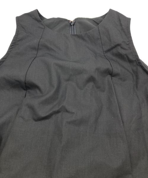 Olu.（オルドット）Olu. (オルドット) アシンメトリーバルーンワンピース ブラックの古着・服飾アイテム