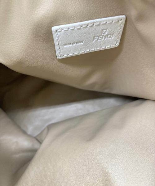 FENDI（フェンディ）FENDI (フェンディ) ゼブラ柄ハンドバッグ ベージュの古着・服飾アイテム