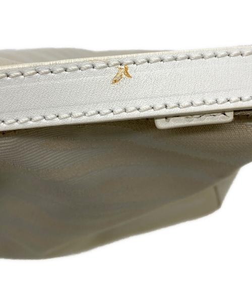 FENDI（フェンディ）FENDI (フェンディ) ゼブラ柄ハンドバッグ ベージュの古着・服飾アイテム