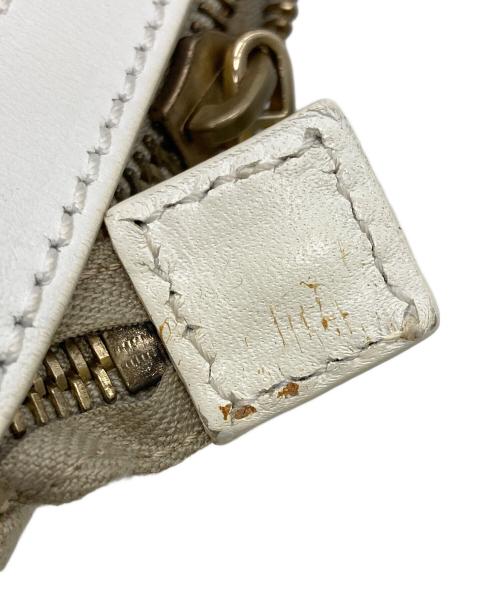 FENDI（フェンディ）FENDI (フェンディ) ゼブラ柄ハンドバッグ ベージュの古着・服飾アイテム