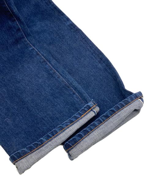 Hysteric Glamour（ヒステリックグラマー）Hysteric Glamour (ヒステリックグラマー) リジットデニム ストレートバギーパンツ インディゴ サイズ:34の古着・服飾アイテム