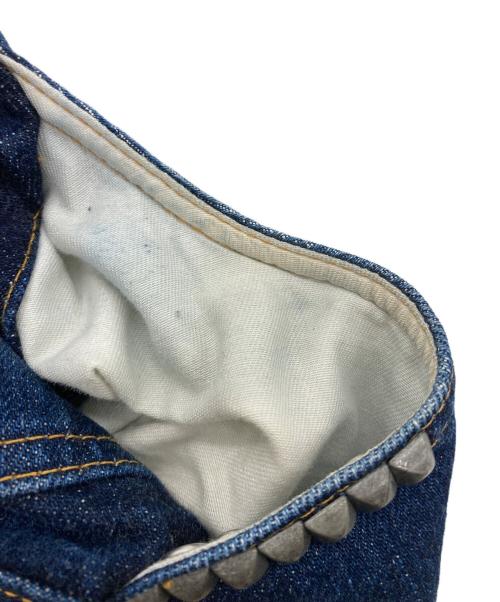 Hysteric Glamour（ヒステリックグラマー）Hysteric Glamour (ヒステリックグラマー) リジットデニム ストレートバギーパンツ インディゴ サイズ:34の古着・服飾アイテム