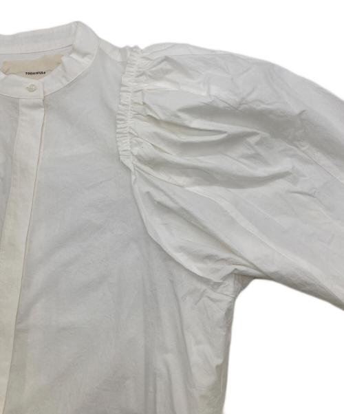TODAYFUL（トゥデイフル）TODAYFUL (トゥデイフル) Cutoff Puffshoulder Shirts ホワイト サイズ:FREEの古着・服飾アイテム