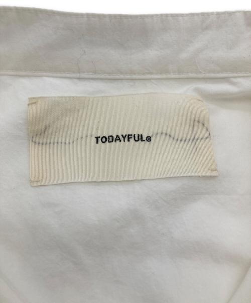 TODAYFUL（トゥデイフル）TODAYFUL (トゥデイフル) Cutoff Puffshoulder Shirts ホワイト サイズ:FREEの古着・服飾アイテム