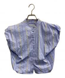 TODAYFUL（トゥデイフル）の古着「Puffshoulder Compact Shirts」｜スカイブルー