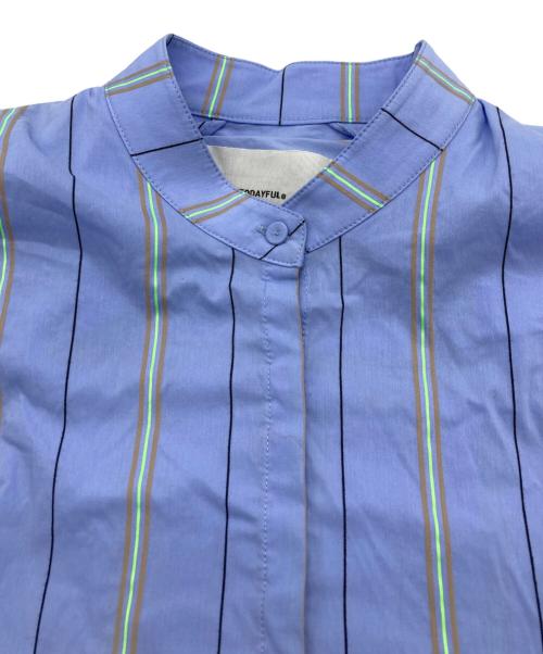 TODAYFUL（トゥデイフル）TODAYFUL (トゥデイフル) Puffshoulder Compact Shirts スカイブルー サイズ:FREEの古着・服飾アイテム