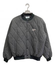 Hombre Nino（オンブレニーニョ）の古着「QUILTING JACKET」｜グレー