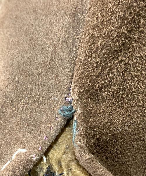 RANCHER by SCHOTT BROS.（ショット）RANCHER by SCHOTT BROS. (ショット) ヴィンテージ スウェードレザージャケット ブラウン サイズ:36の古着・服飾アイテム