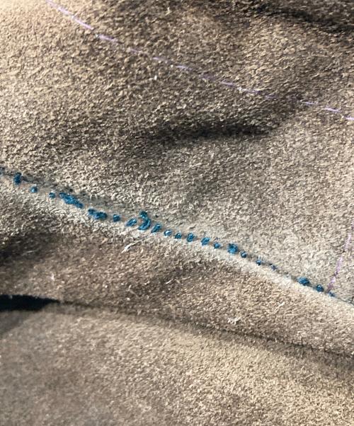 RANCHER by SCHOTT BROS.（ショット）RANCHER by SCHOTT BROS. (ショット) ヴィンテージ スウェードレザージャケット ブラウン サイズ:36の古着・服飾アイテム