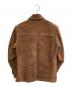 RANCHER by SCHOTT BROS. (ショット) ヴィンテージ スウェードレザージャケット ブラウン サイズ:36：7000円