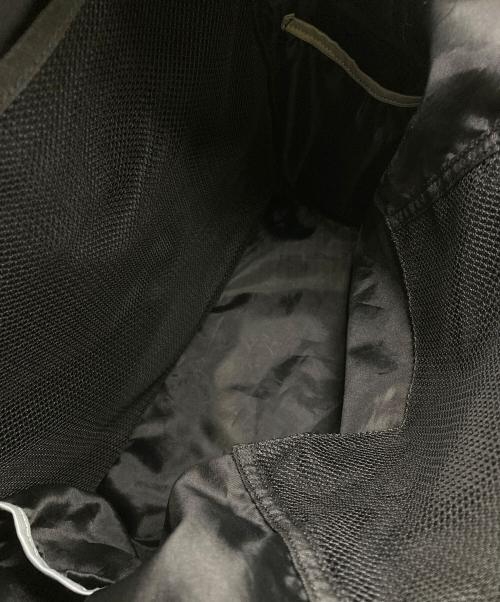 SML（エスエムエル）SML (エスエムエル) DOUBLE POCKET DAYPACK ブラックの古着・服飾アイテム