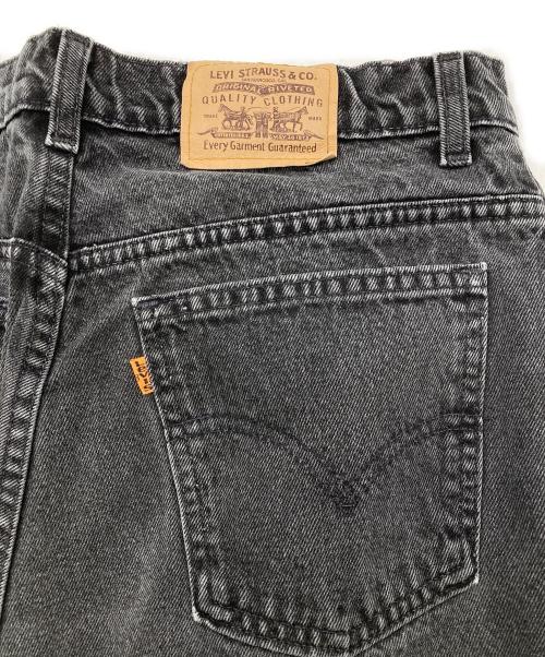 LEVI'S（リーバイス）LEVI'S (リーバイス) ブラックデニムパンツ ブラック サイズ:W33×L34の古着・服飾アイテム