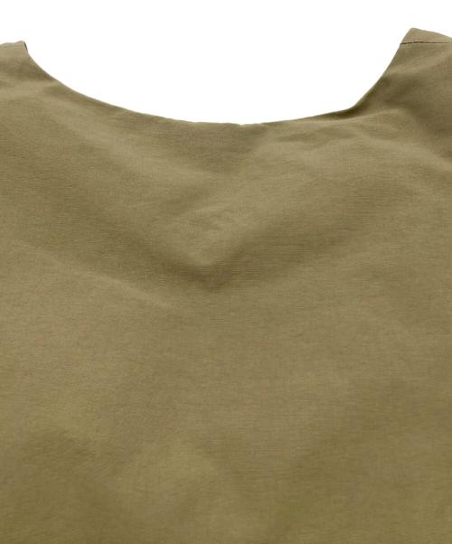 YARRA（ヤラ）YARRA (ヤラ) エアコンダウンノーカラーコート ベージュ サイズ:Freeの古着・服飾アイテム