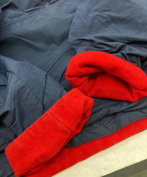 LAND'S END（ランズエンド）LAND'S END (ランズエンド) リバーシブルプルオーバージャケット ネイビー サイズ:Lの古着・服飾アイテム