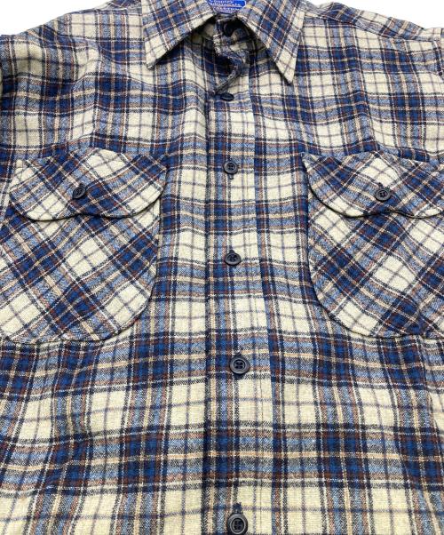 PENDLETON（ペンドルトン）PENDLETON (ペンドルトン) ウールシャツ グレー サイズ:Mの古着・服飾アイテム
