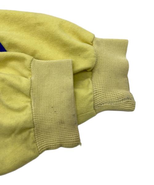 adidas（アディダス）adidas (アディダス) velvet material track jacket ブルー×グリーン×イエロー サイズ:Mの古着・服飾アイテム