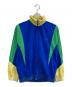 adidas（アディダス）の古着「velvet material track jacket」｜ブルー×グリーン×イエロー