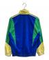 adidas (アディダス) velvet material track jacket ブルー×グリーン×イエロー サイズ:M：8000円