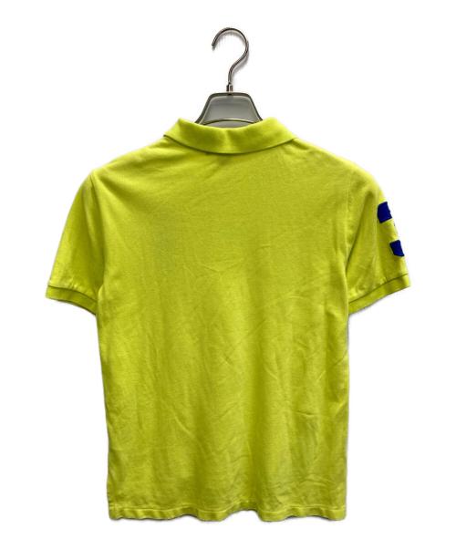 POLO RALPH LAUREN（ポロ・ラルフローレン）POLO RALPH LAUREN (ポロ・ラルフローレン) BIG ポニーポロシャツ 黄緑 サイズ:Mの古着・服飾アイテム