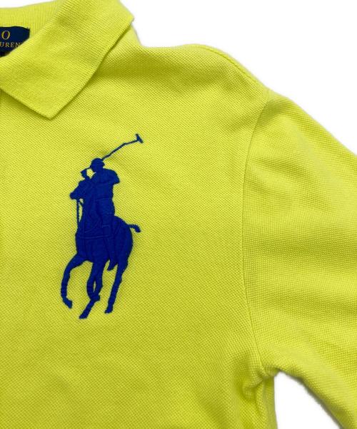 POLO RALPH LAUREN（ポロ・ラルフローレン）POLO RALPH LAUREN (ポロ・ラルフローレン) BIG ポニーポロシャツ 黄緑 サイズ:Mの古着・服飾アイテム