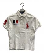 POLO RALPH LAURENポロ・ラルフローレン）の古着「BIG ポニーポロシャツ」｜ホワイト