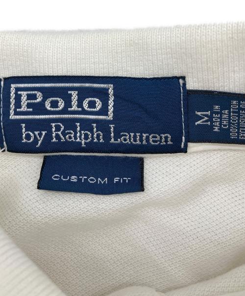 POLO RALPH LAUREN（ポロ・ラルフローレン）POLO RALPH LAUREN (ポロ・ラルフローレン) BIG ポニーポロシャツ ホワイト サイズ:Mの古着・服飾アイテム