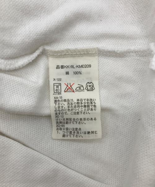 POLO RALPH LAUREN（ポロ・ラルフローレン）POLO RALPH LAUREN (ポロ・ラルフローレン) BIG ポニーポロシャツ ホワイト サイズ:Mの古着・服飾アイテム