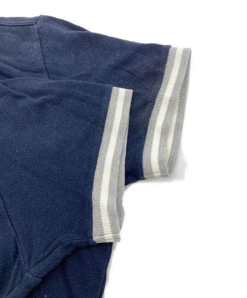 MONCLER（モンクレール）MONCLER (モンクレール) ポロシャツ ネイビー サイズ:Sの古着・服飾アイテム