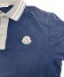 中古・古着 MONCLER (モンクレール) ポロシャツ ネイビー サイズ:S：6000円