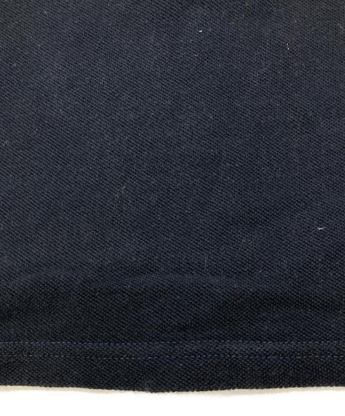 MONCLER（モンクレール）MONCLER (モンクレール) ポロシャツ ネイビー×ホワイト サイズ:140の古着・服飾アイテム