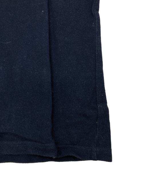 MONCLER（モンクレール）MONCLER (モンクレール) ポロシャツ ネイビー×ホワイト サイズ:140の古着・服飾アイテム